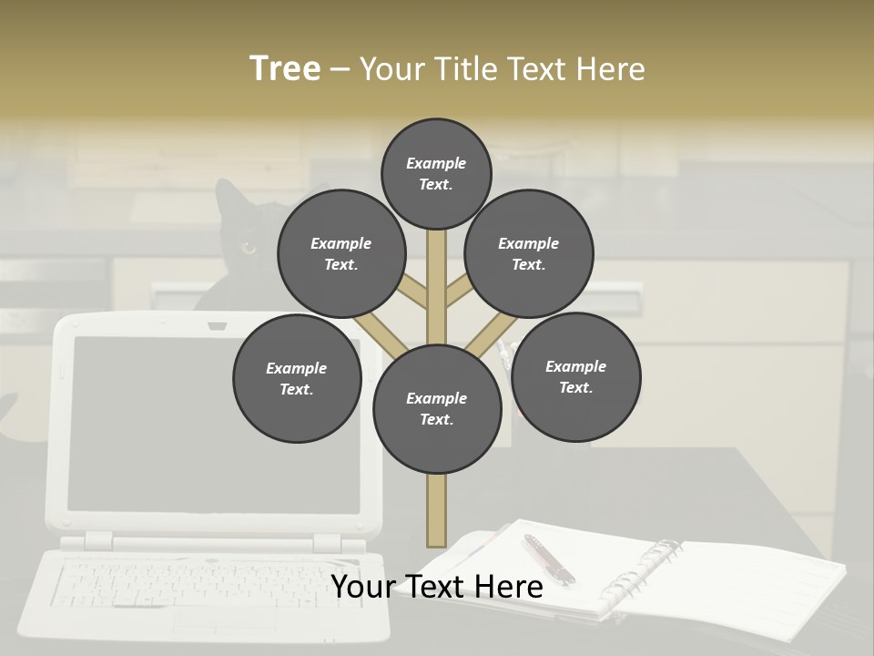 Indoors Workplace Curious PowerPoint Template
