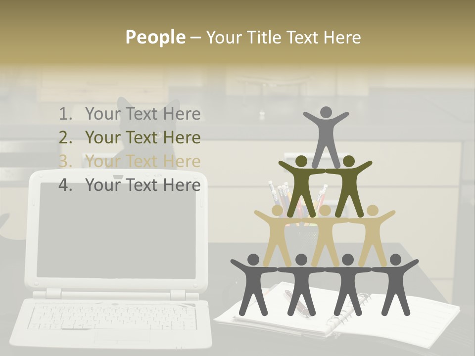 Indoors Workplace Curious PowerPoint Template