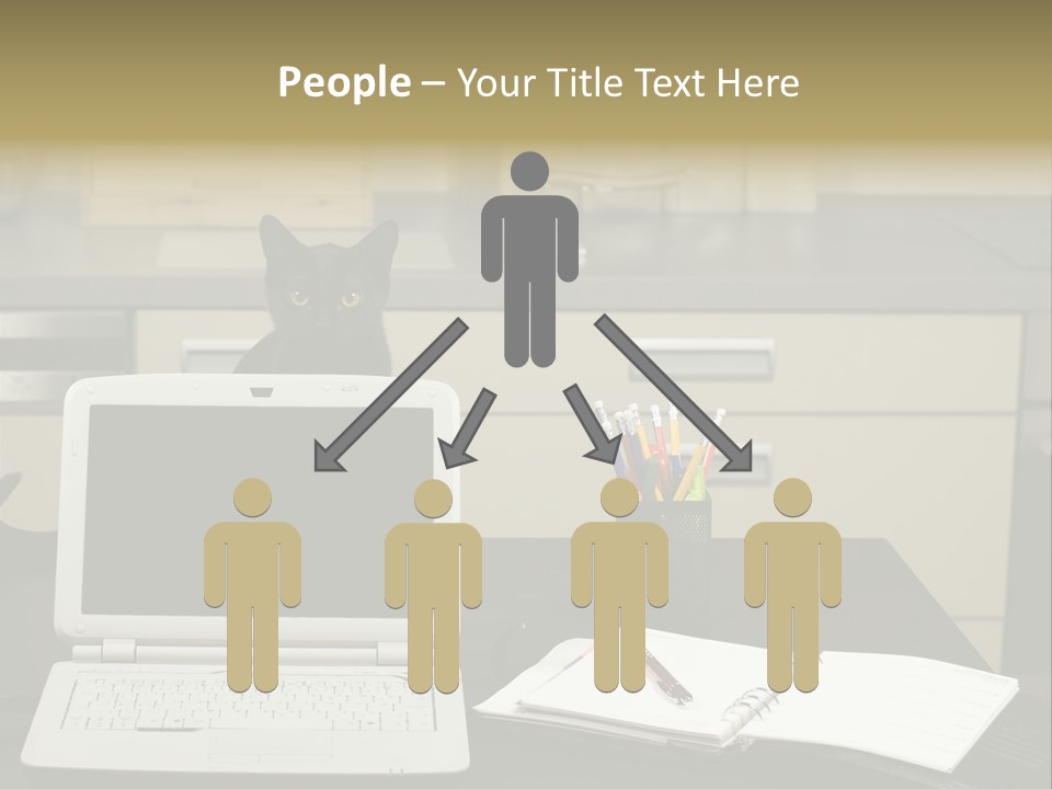 Indoors Workplace Curious PowerPoint Template