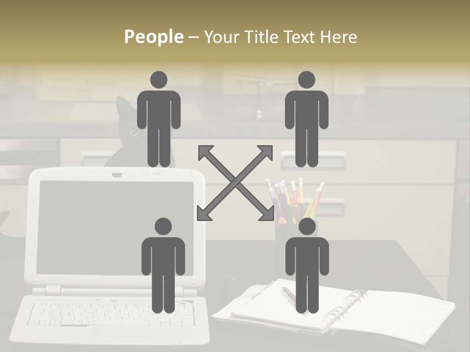 Indoors Workplace Curious PowerPoint Template