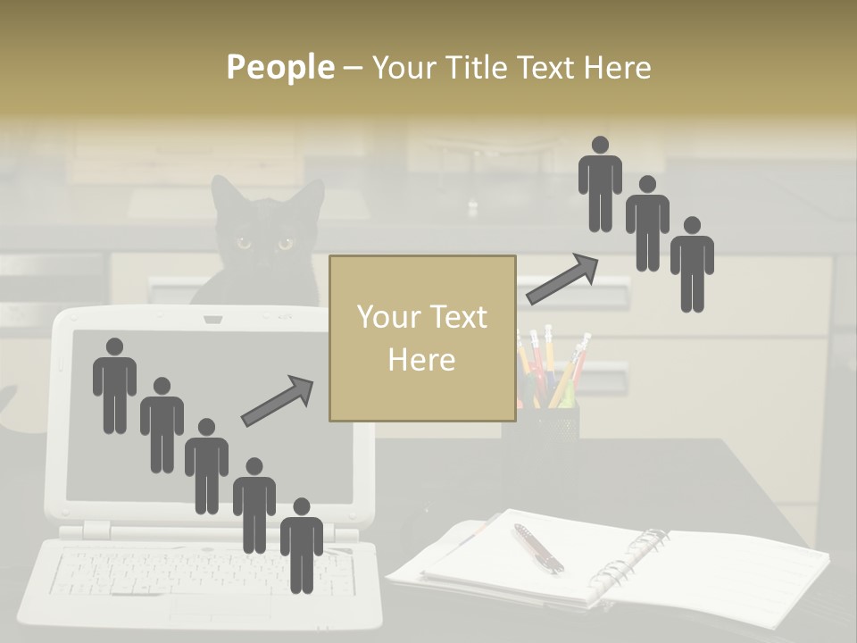 Indoors Workplace Curious PowerPoint Template