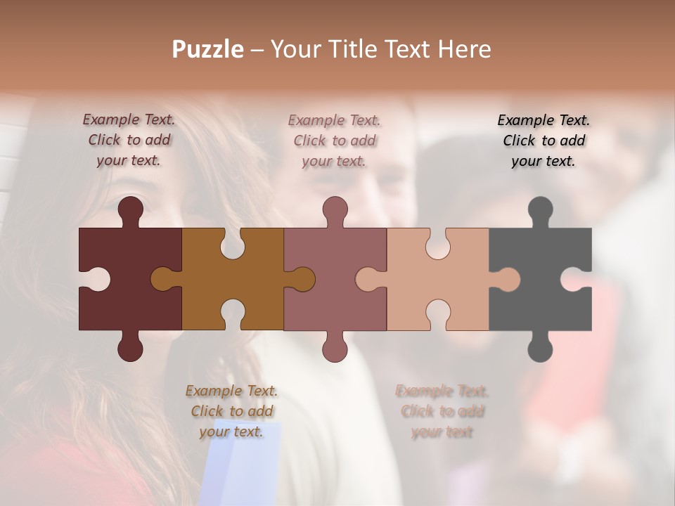 Casual People Twenties PowerPoint Template