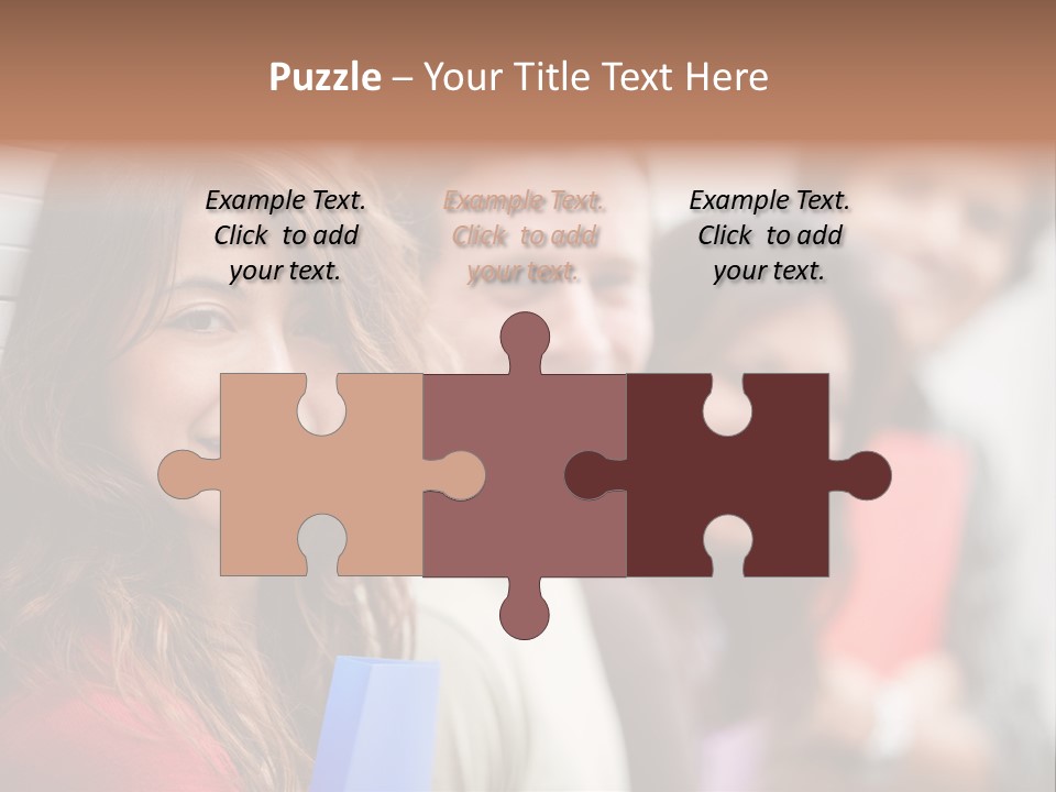 Casual People Twenties PowerPoint Template