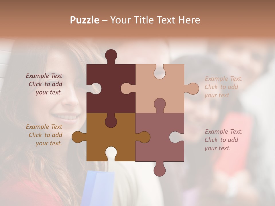 Casual People Twenties PowerPoint Template