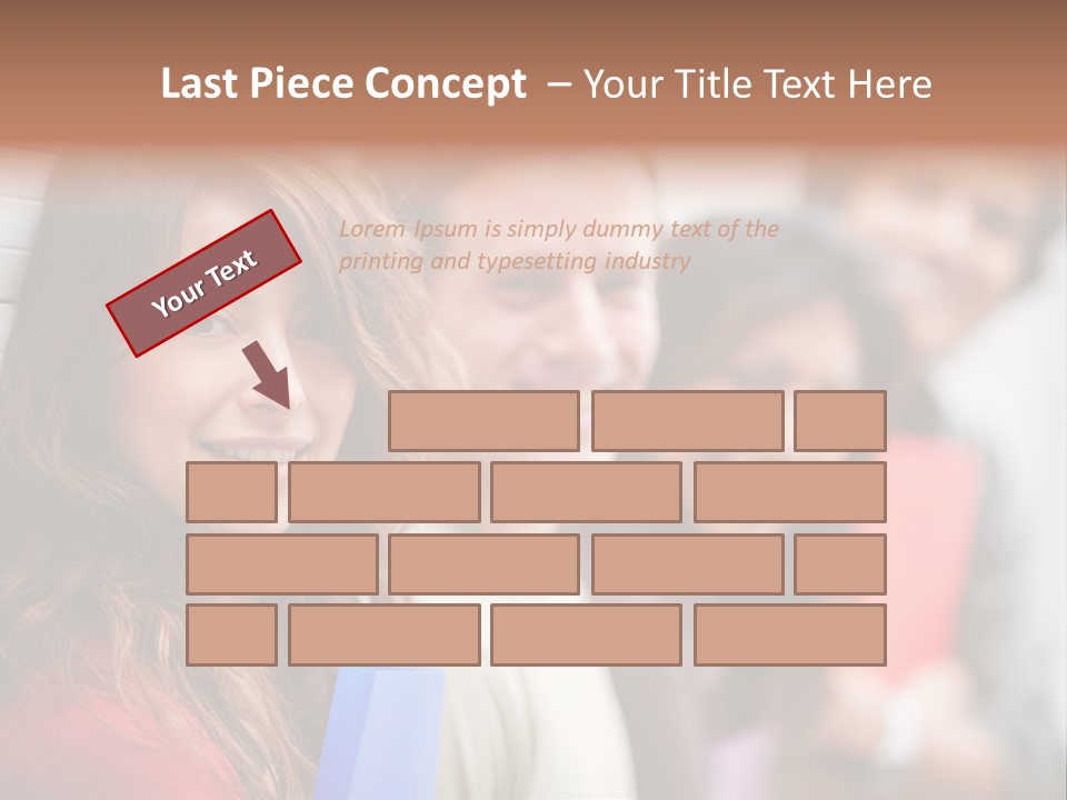 Casual People Twenties PowerPoint Template