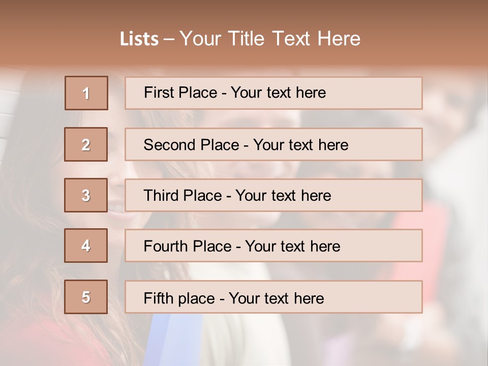 Casual People Twenties PowerPoint Template