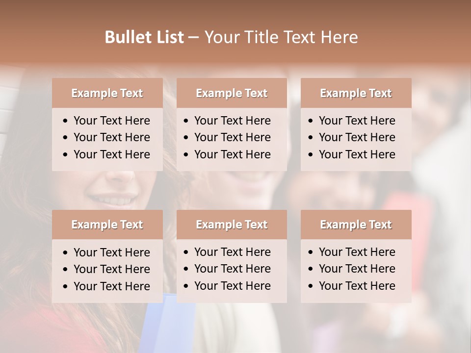 Casual People Twenties PowerPoint Template