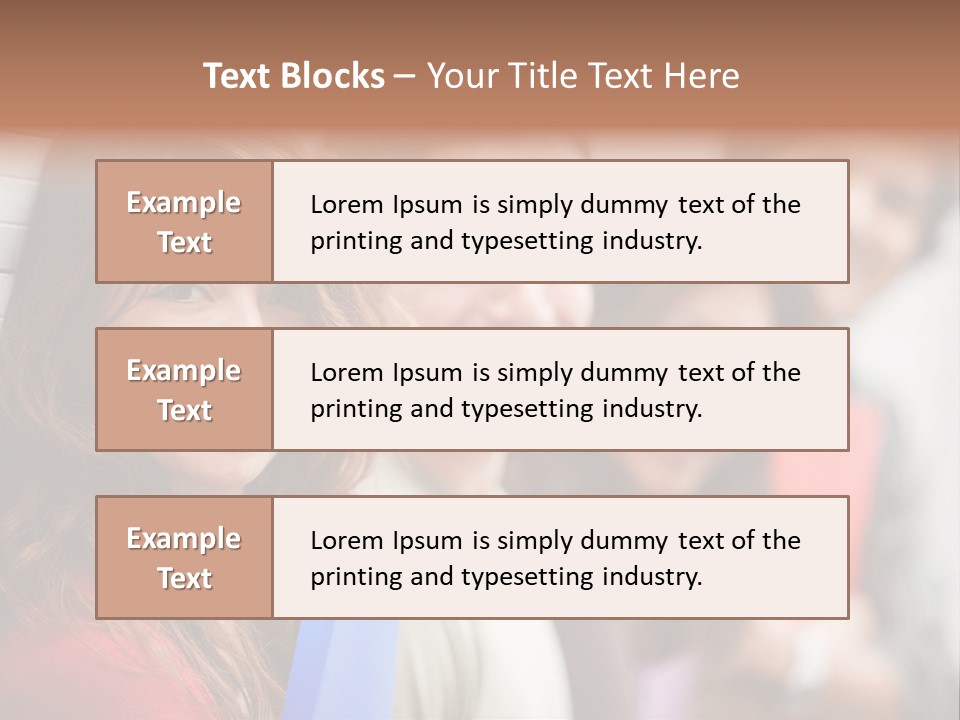 Casual People Twenties PowerPoint Template