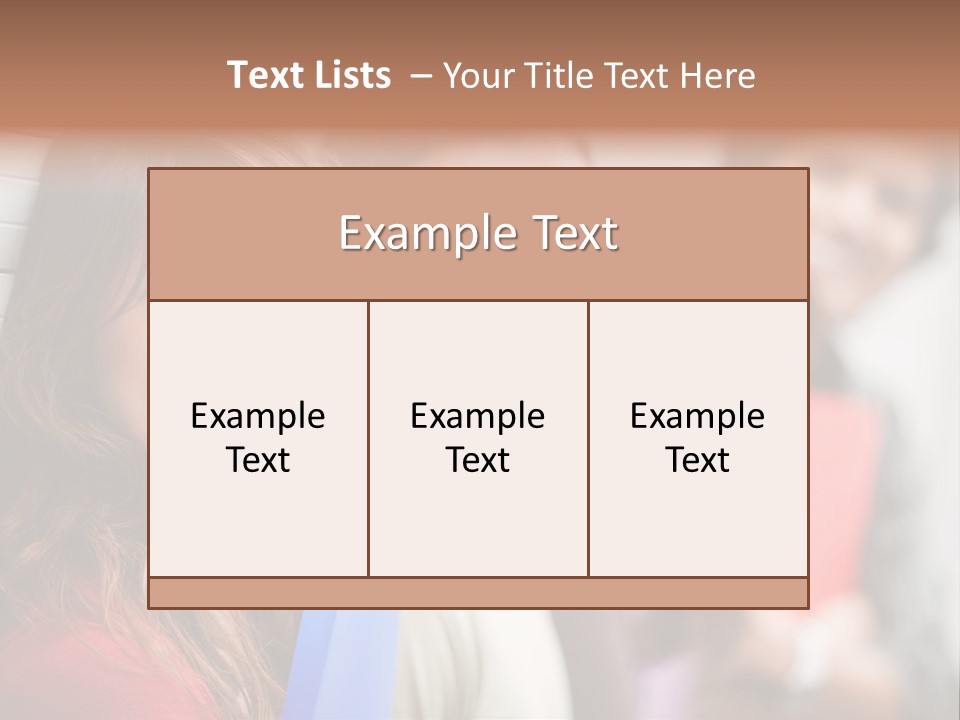 Casual People Twenties PowerPoint Template