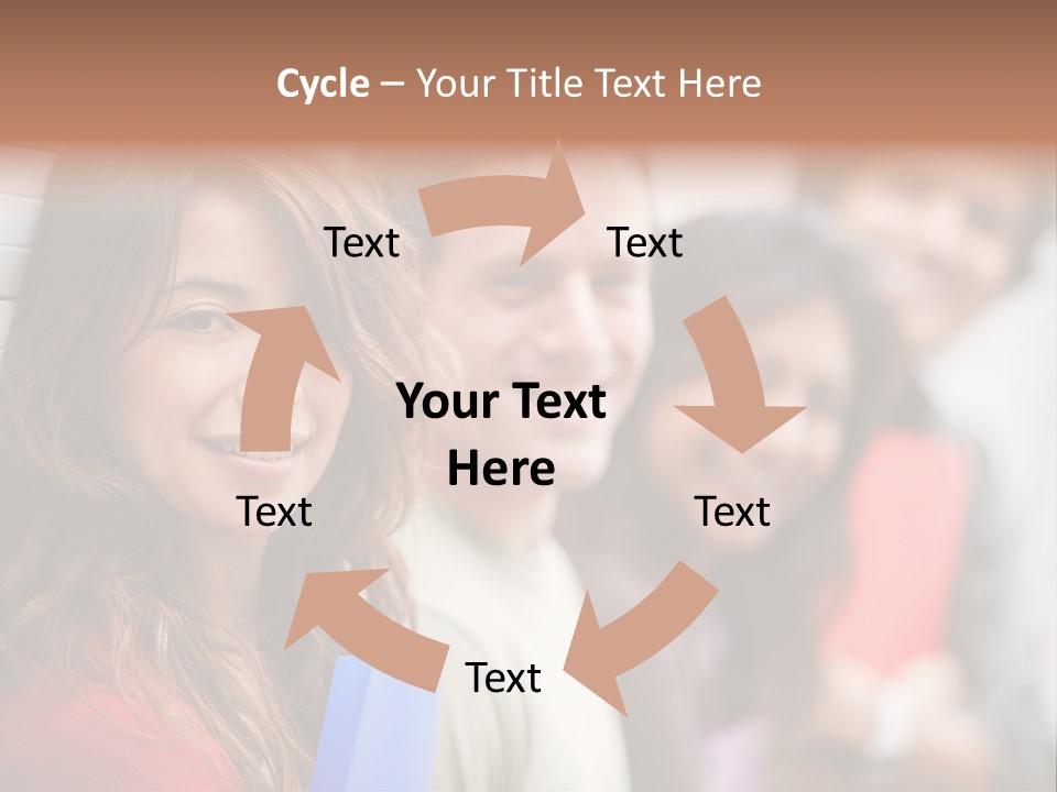 Casual People Twenties PowerPoint Template