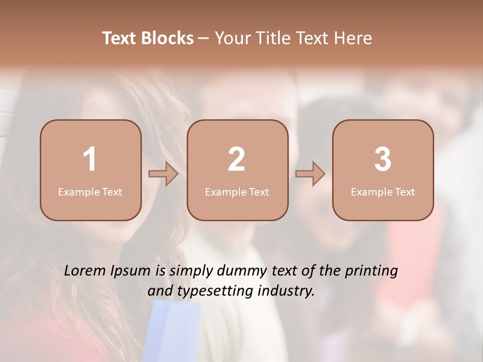 Casual People Twenties PowerPoint Template