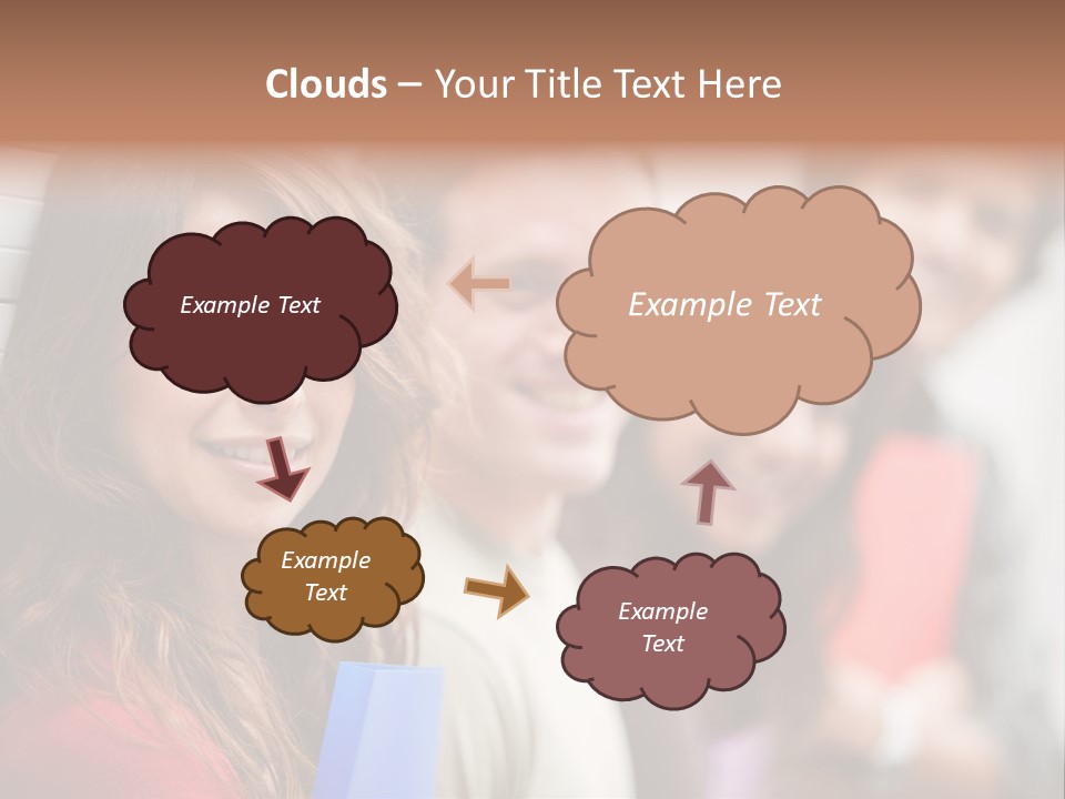 Casual People Twenties PowerPoint Template