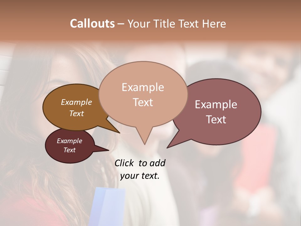 Casual People Twenties PowerPoint Template