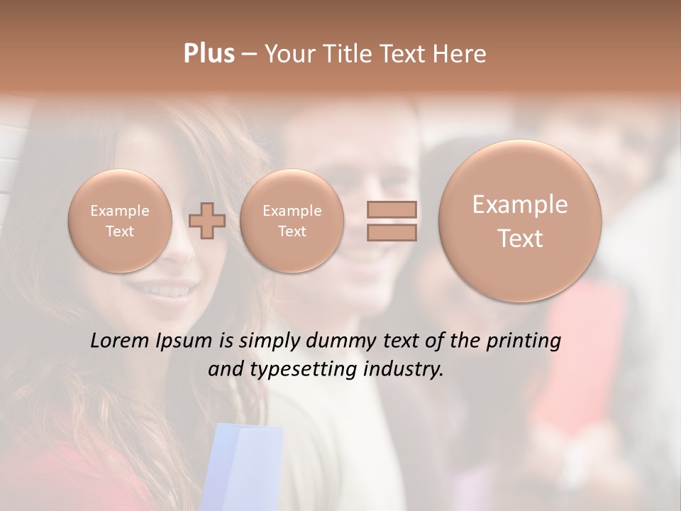 Casual People Twenties PowerPoint Template