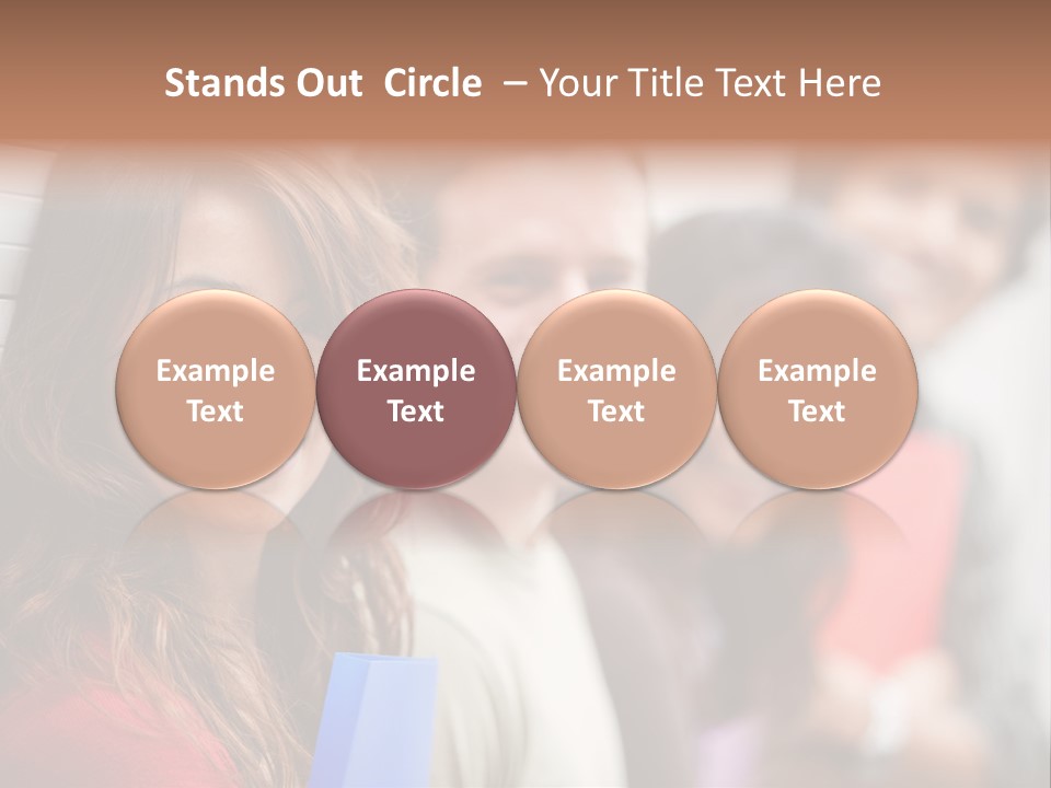 Casual People Twenties PowerPoint Template