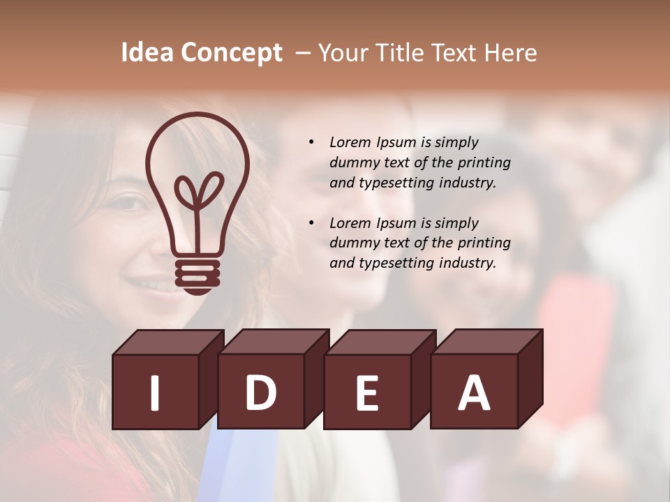 Casual People Twenties PowerPoint Template