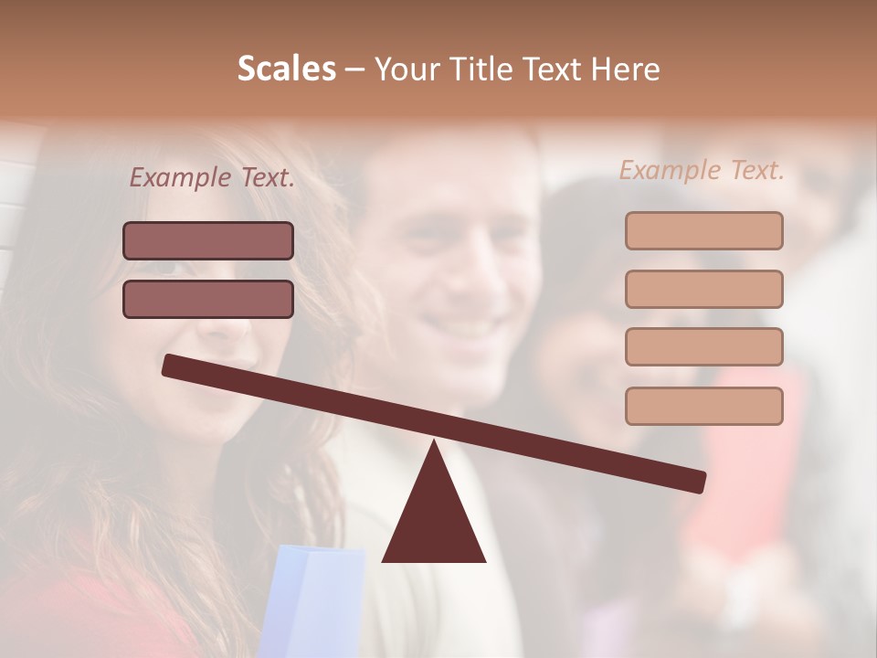 Casual People Twenties PowerPoint Template