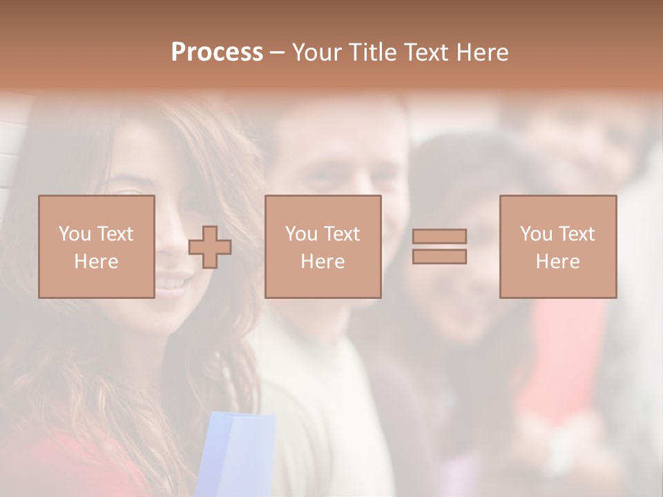 Casual People Twenties PowerPoint Template