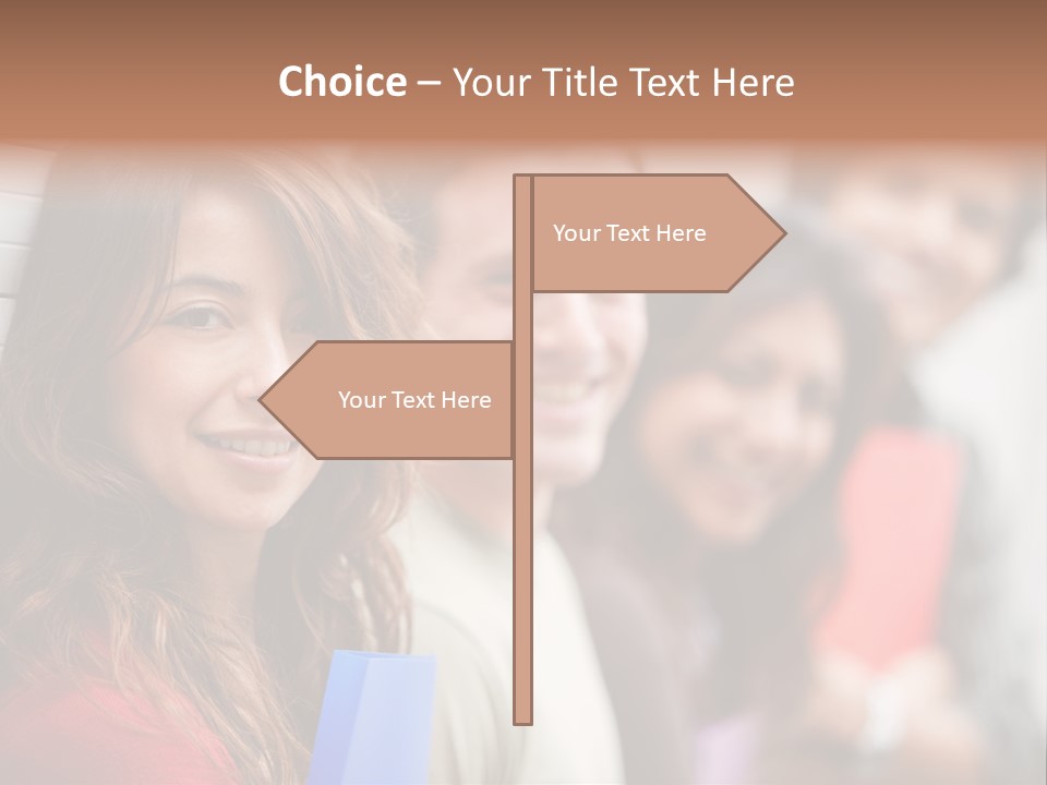 Casual People Twenties PowerPoint Template