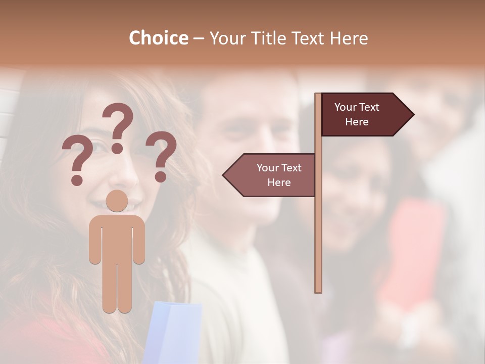 Casual People Twenties PowerPoint Template