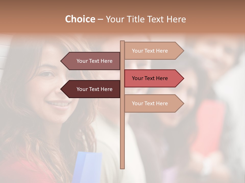 Casual People Twenties PowerPoint Template