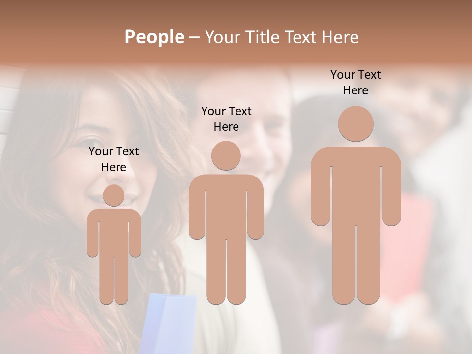 Casual People Twenties PowerPoint Template