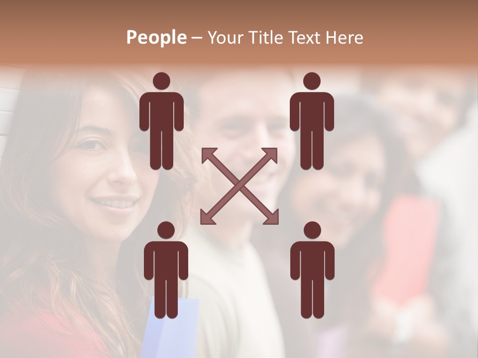 Casual People Twenties PowerPoint Template