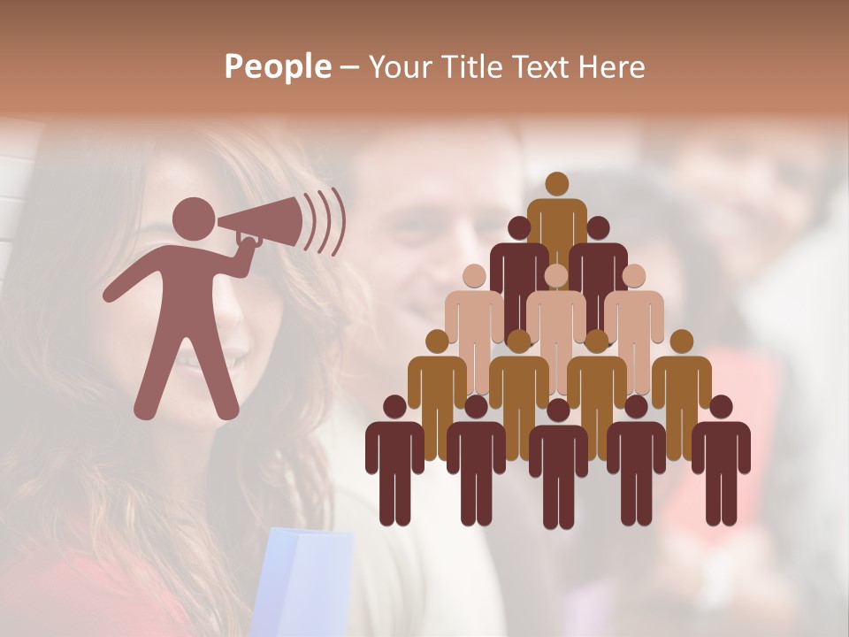 Casual People Twenties PowerPoint Template