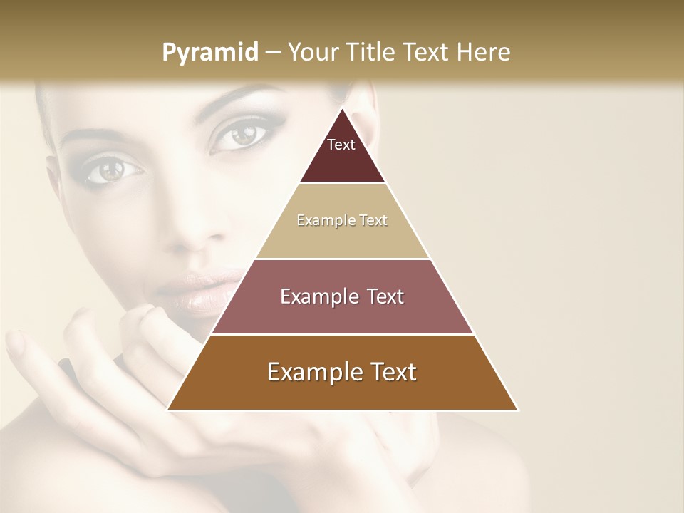 Glamour Beautiful Closeup PowerPoint Template