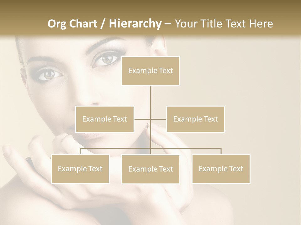 Glamour Beautiful Closeup PowerPoint Template