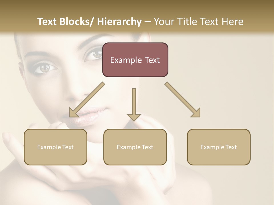 Glamour Beautiful Closeup PowerPoint Template