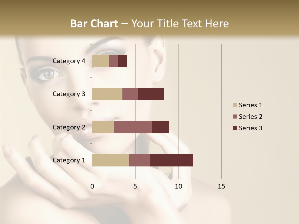 Glamour Beautiful Closeup PowerPoint Template