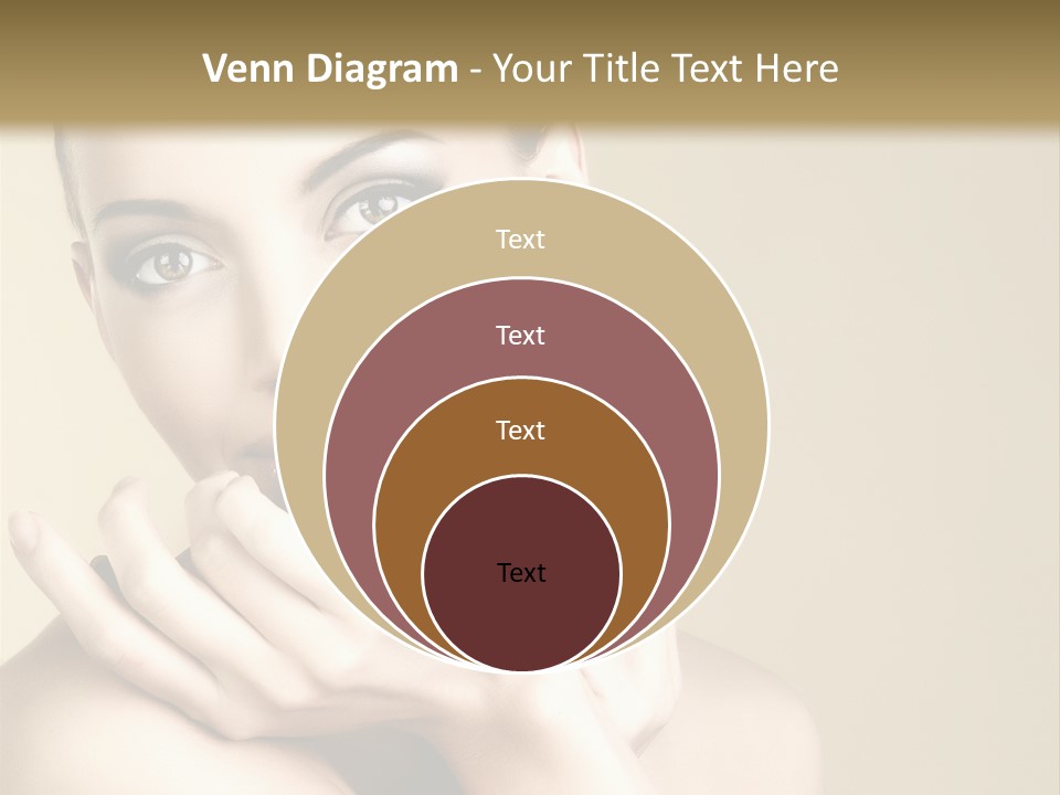 Glamour Beautiful Closeup PowerPoint Template