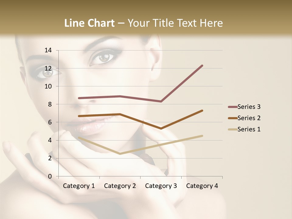 Glamour Beautiful Closeup PowerPoint Template