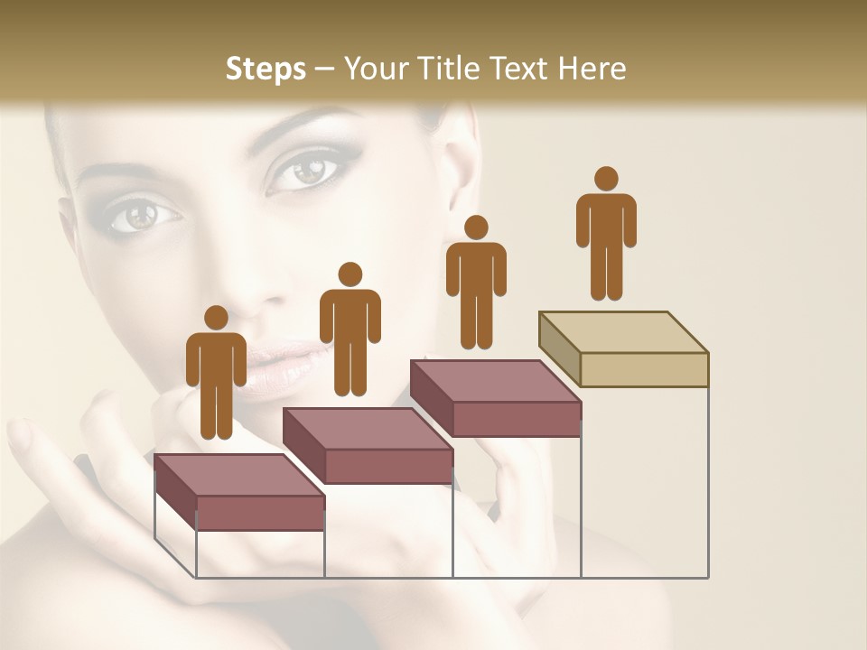 Glamour Beautiful Closeup PowerPoint Template