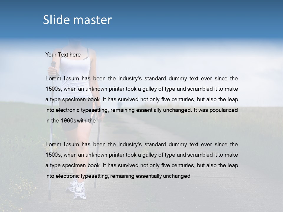 Model Science Protein PowerPoint Template