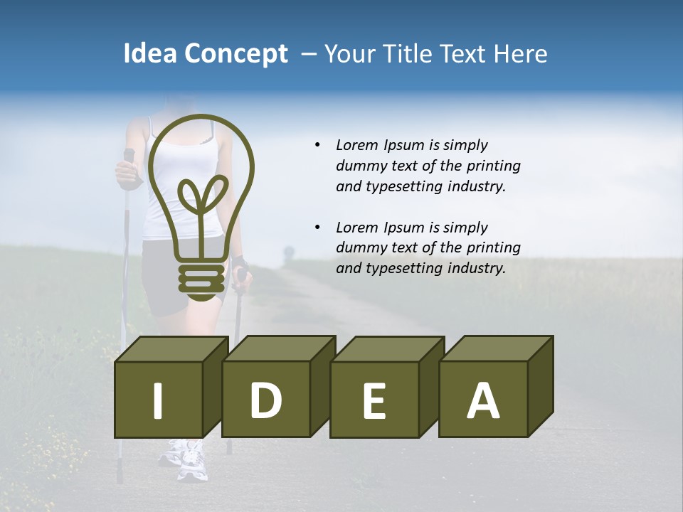 Model Science Protein PowerPoint Template