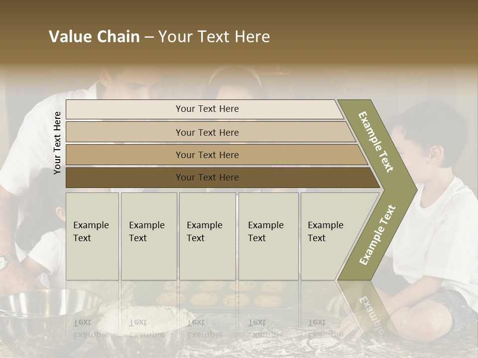 Brown Mum Brunette PowerPoint Template