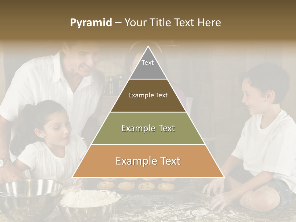 Brown Mum Brunette PowerPoint Template