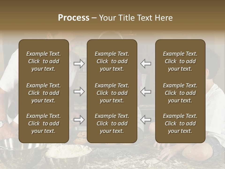 Brown Mum Brunette PowerPoint Template