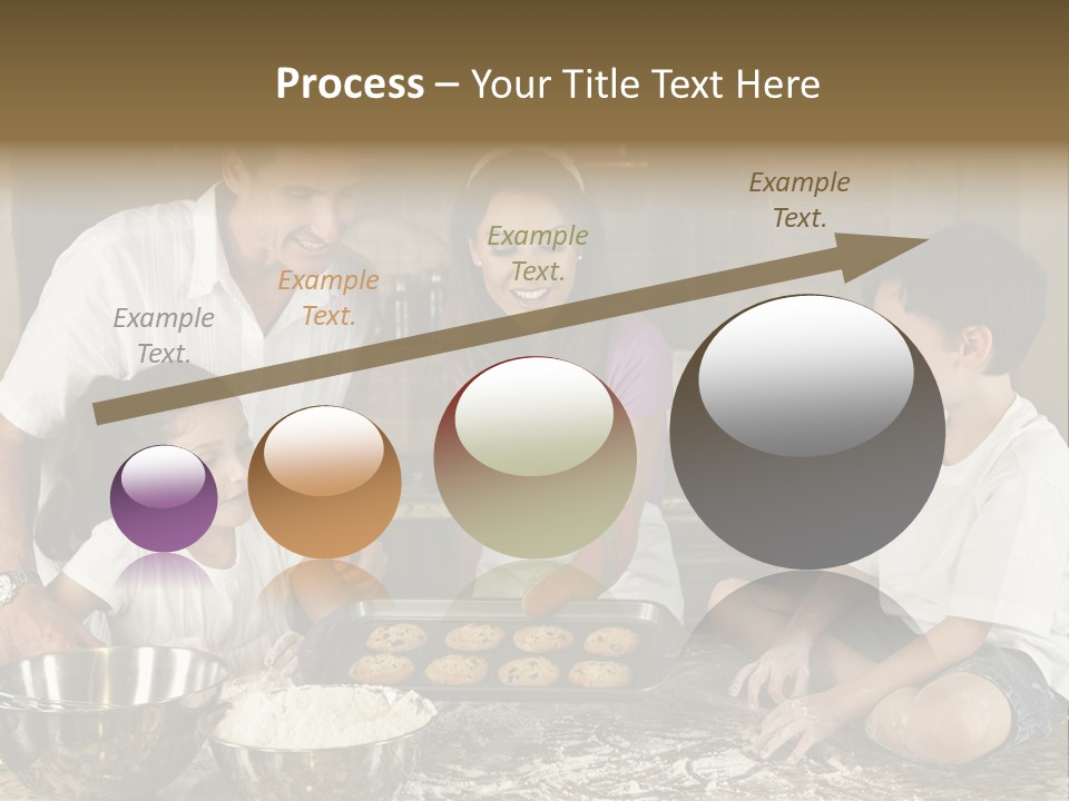 Brown Mum Brunette PowerPoint Template