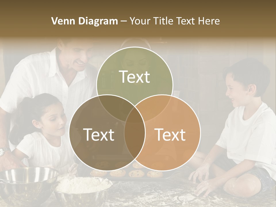 Brown Mum Brunette PowerPoint Template