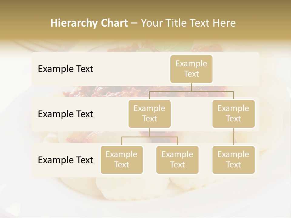 Beef Horizontal Gnocchi PowerPoint Template