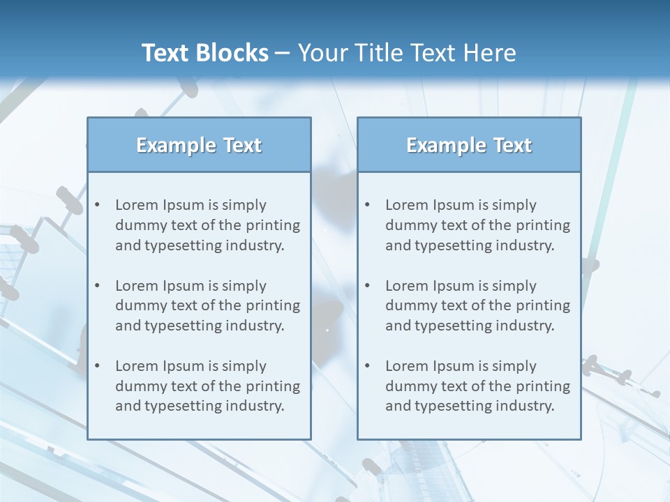 Office Shop Architectural PowerPoint Template