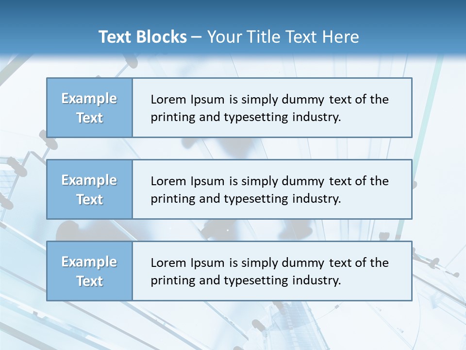 Office Shop Architectural PowerPoint Template