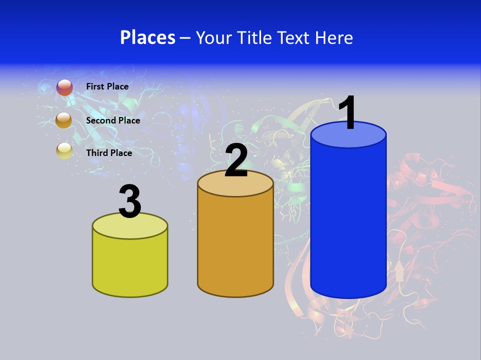 Model Science Protein PowerPoint Template