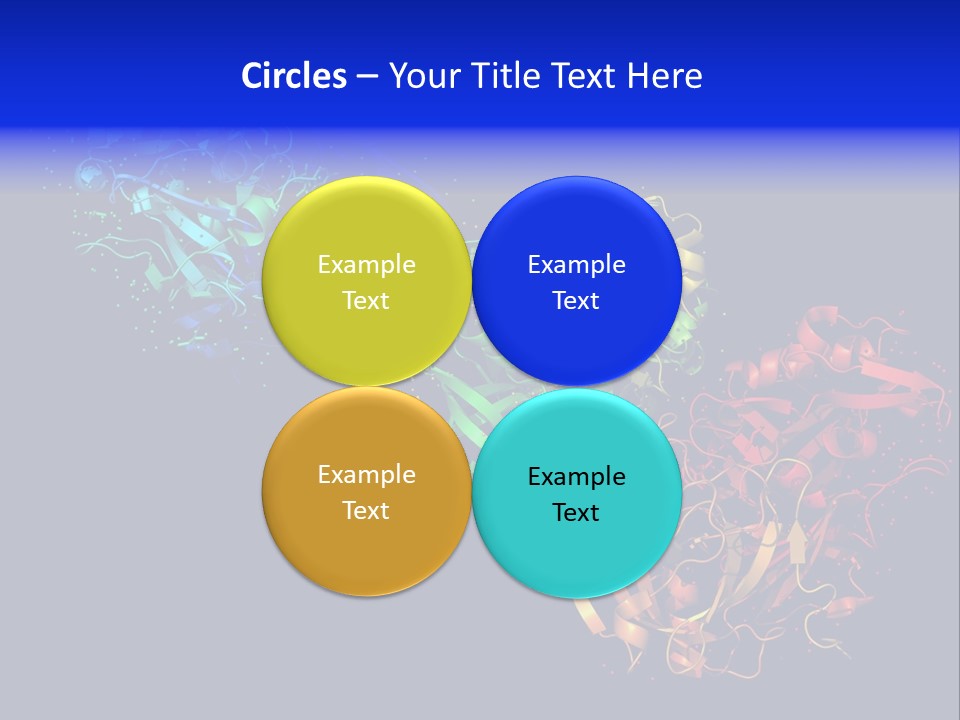 Model Science Protein PowerPoint Template
