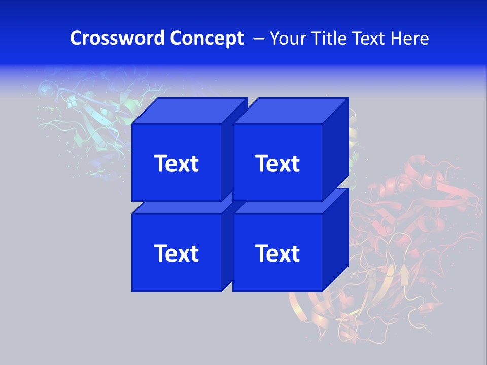 Model Science Protein PowerPoint Template