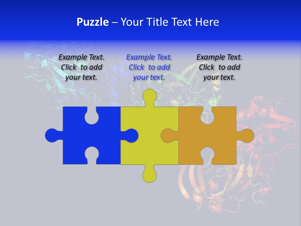 Model Science Protein PowerPoint Template