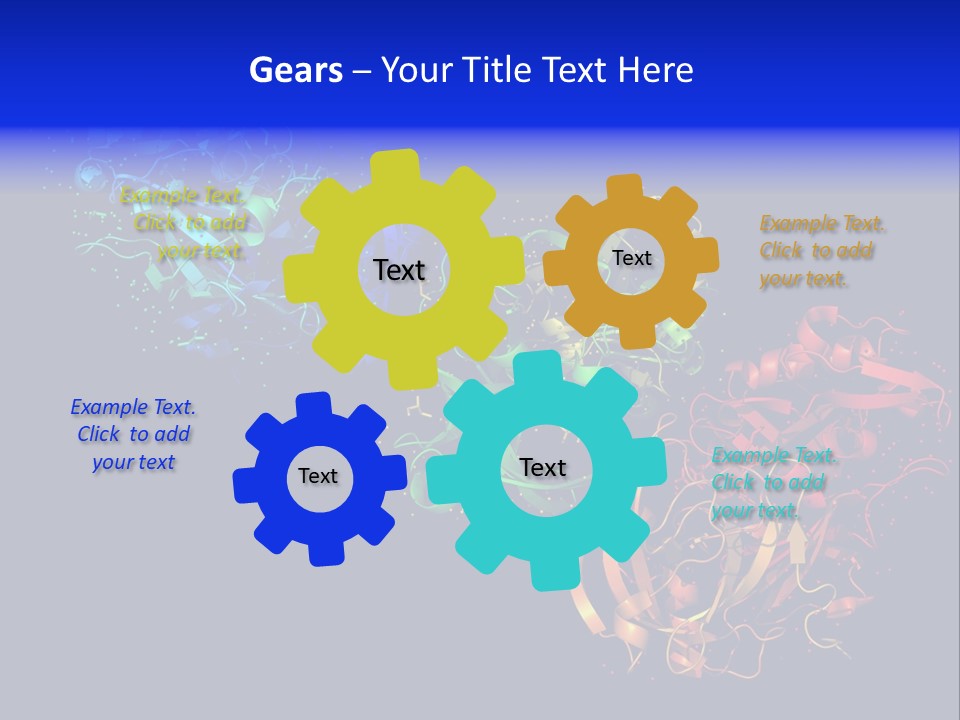 Model Science Protein PowerPoint Template
